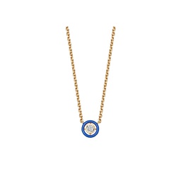 [FSAC17800] Cirque Necklace Enamel, Blue