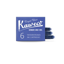 [STKW07301] Kaweco, Ink Cartridges Royal Blue 6-Pack