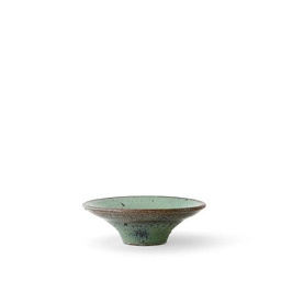 [HDMN04601] Triptych Bowl, Coral Blue