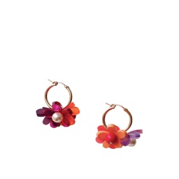 [FSWM02200] Ophelia Charm Hoops