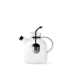 [TWMN02600] Kettle Teapot, Glass