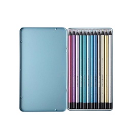 [STPW05400] Color Pencils - Metallic (12-set)