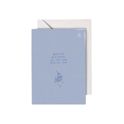 [STPS10200] Baptism Blessings, Greeting Card