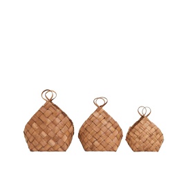 [HDHD02500] Conical Woven Baskets