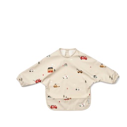 [KDLW43300] Merle Cape Bib, Emergency Vehicle / Sandy