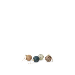 [SDFM03900] Marble Ornaments, Set of 4