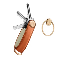 [STOK02600] Orbitkey Key Organiser Set - Leather + Ring v2