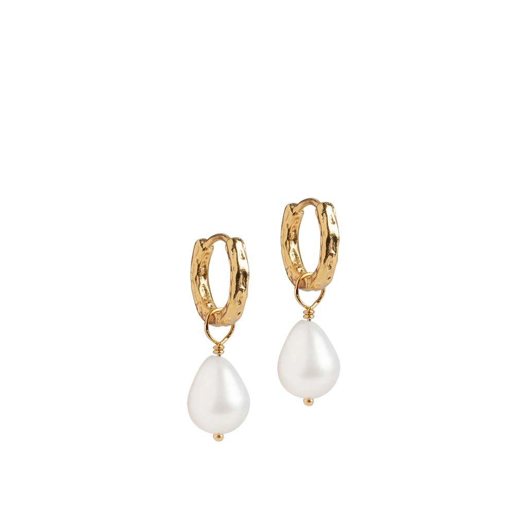 Significant Pearl Hoops