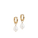 Significant Pearl Hoops