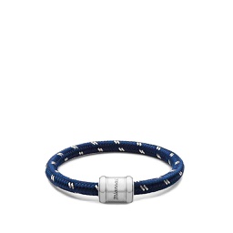 [FSMI01800] Single Rope Bracelet, Stainless Steel, Seneca