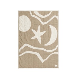 [HDFM33401] Kove Applique Quilted Blanket