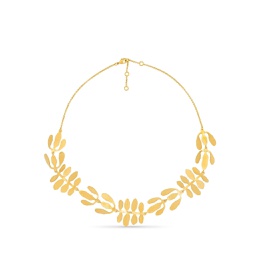 [FHJT02601] Silvela Golden Necklace