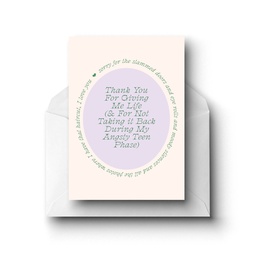 [STIP01700] Angsty Teen, Greeting Card