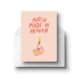 [STIP02000] Match Made In Heaven, Greeting Card